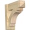 Ekena Millwork Merced Rough Sawn Arts and Crafts Outlooker, Douglas Fir, 6"W x 16"D x 16"H OUT06X16X16MRC03RDF - alternate 1